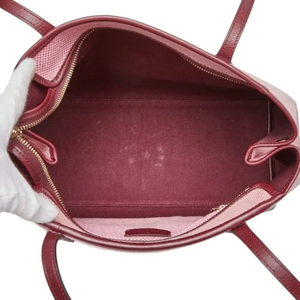 Kate Spade Canvas Leather Tote Bag Pink